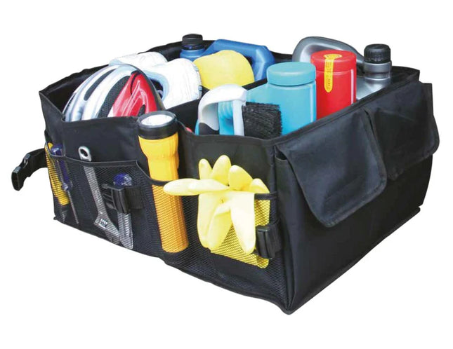 Benson Kofferbak Organizer – Waterdicht – Inklapbaar – Duurzaam Nylon – Zwart