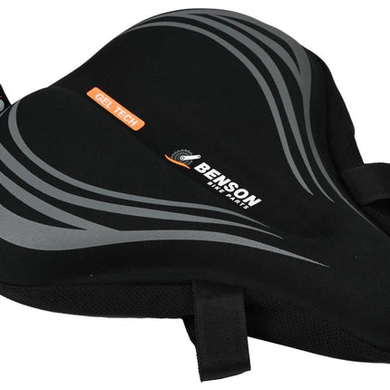 Benson Comfort Zadeldek Gel Tech - Reflectie - 300 x 280 mm