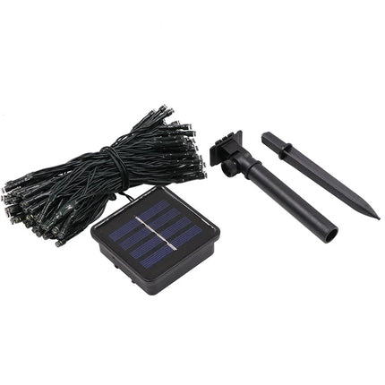 Benson Deco Lichtsnoer Solar – 100 LEDs – 12 Meter – Wit
