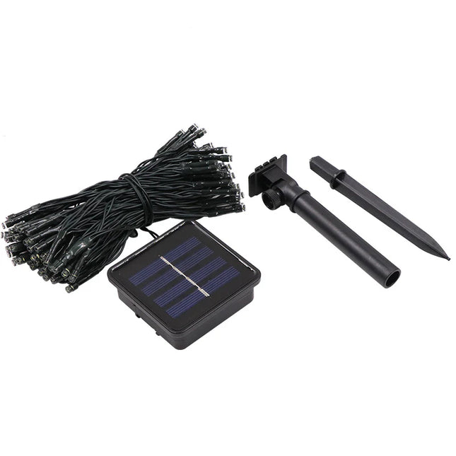 Benson Deco Lichtsnoer Solar – 100 LEDs – 12 Meter – Wit