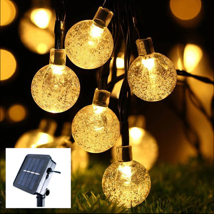 Benson Deco Lichtsnoer Bolletjes Solar – 20 LEDs – 5 Meter – Wit