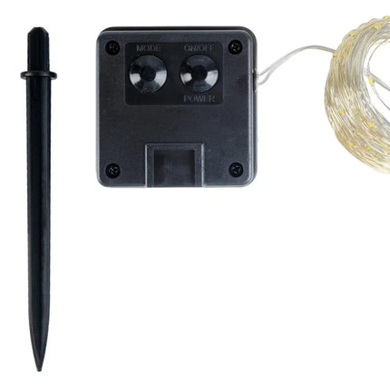 Benson Deco Lichtslang Solar – 100 LEDs – 11.9 Meter – Wit