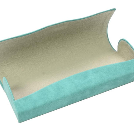 Benson Stijlvolle Brillenkoker - Suede Look - Compact Etui - Kleurenmix