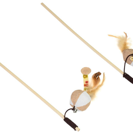 Benson Kattenhengel Set - 2-Delig - Interactief Speelgoed - Met Bal en Muis