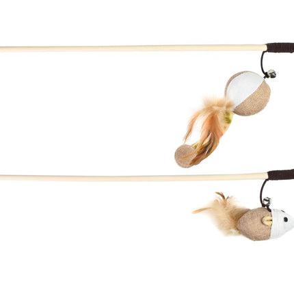 Benson Kattenhengel Set - 2-Delig - Interactief Speelgoed - Met Bal en Muis