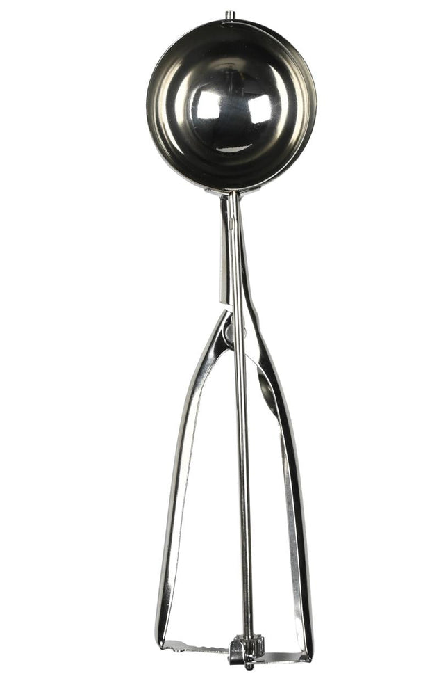 Benson IJsschep - 23,5 cm - RVS - Portioneerlepel met Veer - Diameter 6 cm