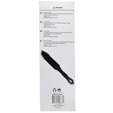 Benson Dierenhaarverwijderaar - 26 cm - Siliconen - Hypoallergeen