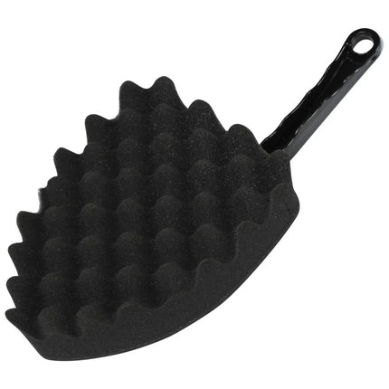 Benson Autospons met Handvat – 10 x 15 cm – Diepe Honingraatstructuur – Zwart