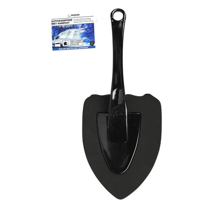 Benson Autospons met Handvat – 10 x 15 cm – Diepe Honingraatstructuur – Zwart