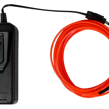 Benson Flexibele Neon Lichtdraad – 3 Meter – Rood – 3 Lichtmodi