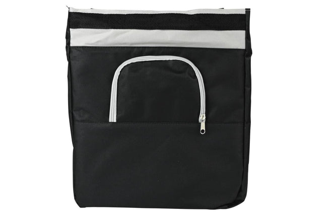 Lastpak Enkele Fietstas - 17 Liter - Waterafstotend Polyester - Zwart