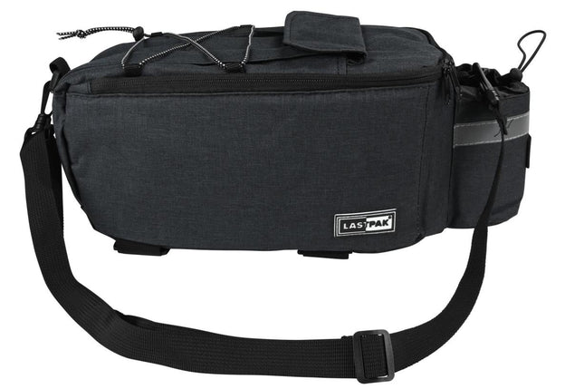 Lastpak Geïsoleerde Fiets Koeltas - 7 Liter - Bagagedrager - Donkergrijs