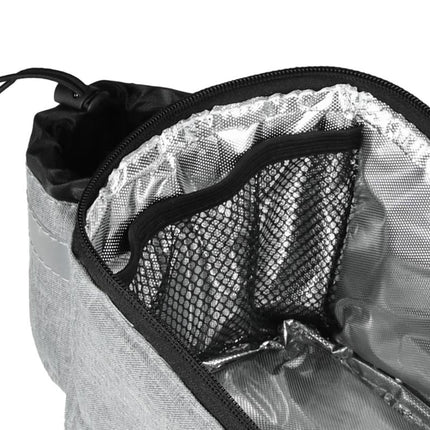 Lastpak Geïsoleerde Fiets Koeltas - 7 Liter - Bagagedrager - Grijs