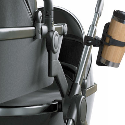 Benson Universele Bidonhouder - Lichtgewicht Kunststof - Voor Fiets en Kinderwagen - Zwart