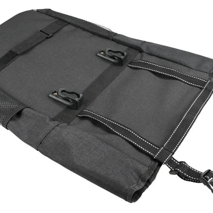 Lastpak Enkele Fietstas - 15 Liter - Waterafstotend Polyester - Donkergrijs
