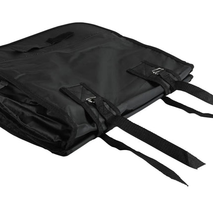 Lastpak Dubbele Fietstas - 35 Liter - Waterafstotend Bisonyl - Mat Zwart