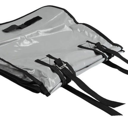 Lastpak Dubbele Fietstas - 35 Liter - Waterafstotend Bisonyl - Nardo Grijs