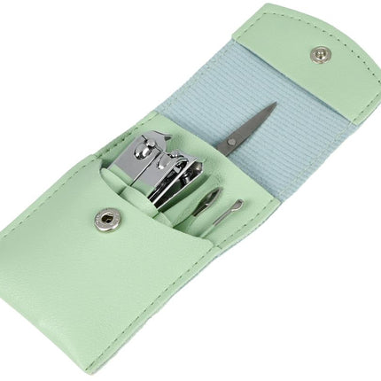 Benson 7-Delige Manicureset – Compact – Groen – RVS Gereedschap