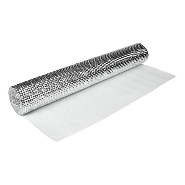 Benson Radiatorfolie 2.5 m x 50 cm x 2 mm - 90% Warmtereflectie - Zilver