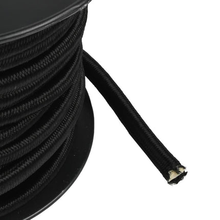 Benson Elastiek op rol Zwart 8 mm x 20 Meter - Weerbestendig