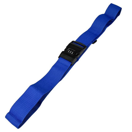 Benson Kofferspanband met Cijferslot - Blauw - 180 cm
