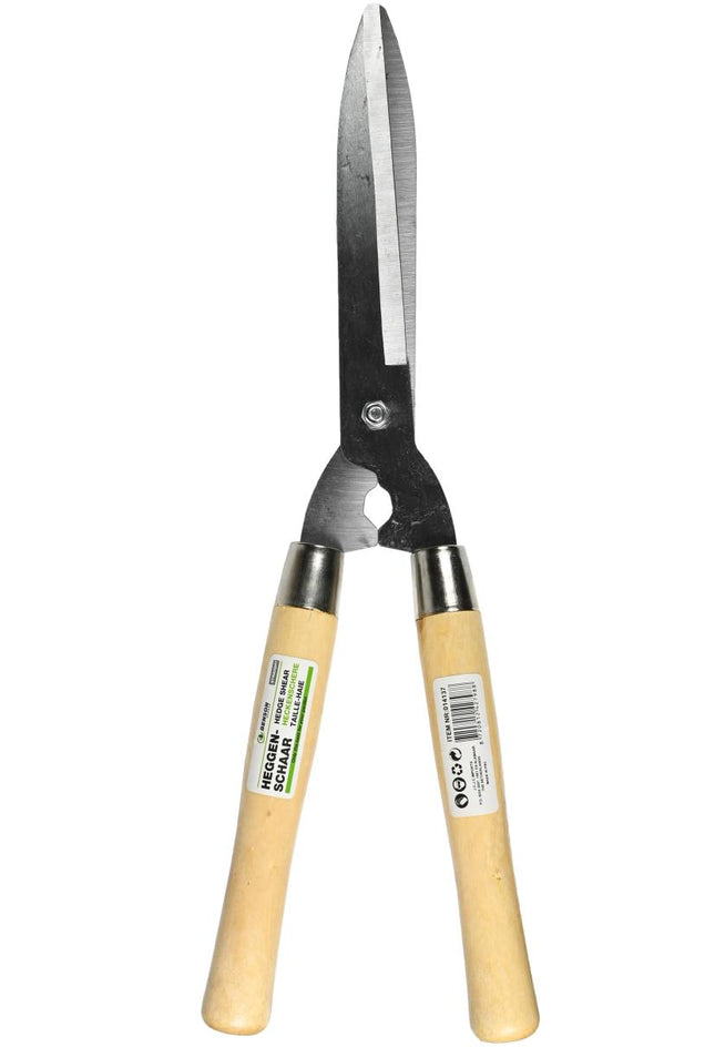 Benson Heggenschaar - Rechte Bladen - 50 cm - Houten Handvatten