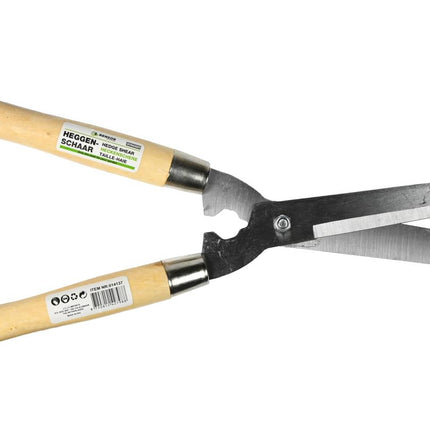 Benson Heggenschaar - Rechte Bladen - 50 cm - Houten Handvatten