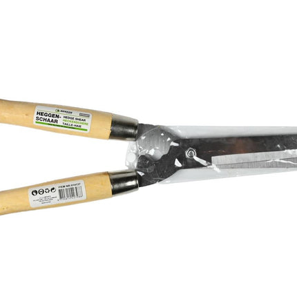 Benson Heggenschaar - Rechte Bladen - 50 cm - Houten Handvatten