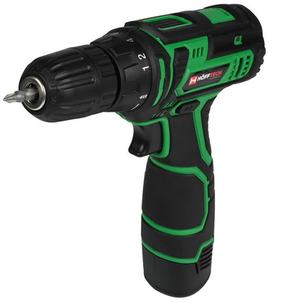 Hofftech Accu Boormachine - 12V - 1.3Ah Li-ion - Met LED & Softgrip