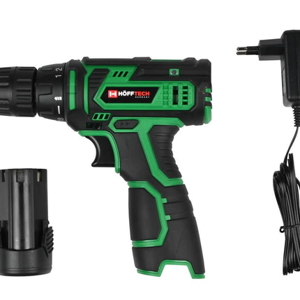 Hofftech Accu Boormachine - 12V - 1.3Ah Li-ion - Met LED & Softgrip