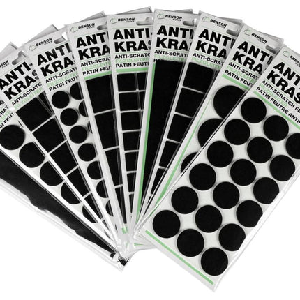 Benson Antikrasvilt Set - Zwart - Mix Assortiment - Sterk Klevend
