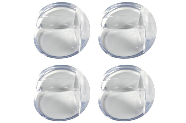 Benson Hoekbeschermers Rond - Transparant - 4 stuks - Kinderveiligheid
