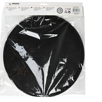 Benson Dartbord voor Kinderen - Klittenband - 36 cm - Inclusief 3 Ballen