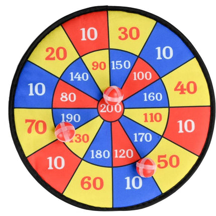 Benson Dartbord voor Kinderen - Klittenband - 36 cm - Inclusief 3 Ballen