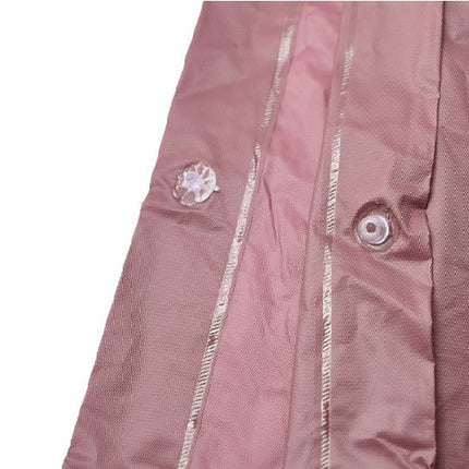 Benson Duurzame Regenponcho - Herbruikbaar - Bruin - Met Capuchon