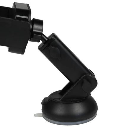 Benson Telefoonhouder met Draadloze Oplader – 15W Qi-Laden – Uitschuifbare Arm