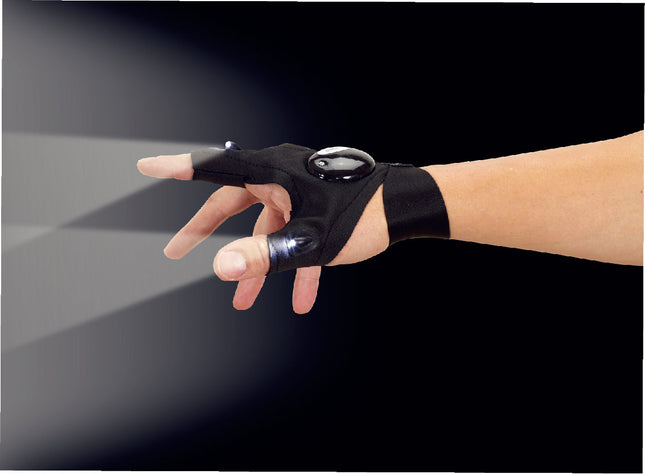 Benson LED Zaklamp Handschoen - Handsfree Verlichting - Universeel