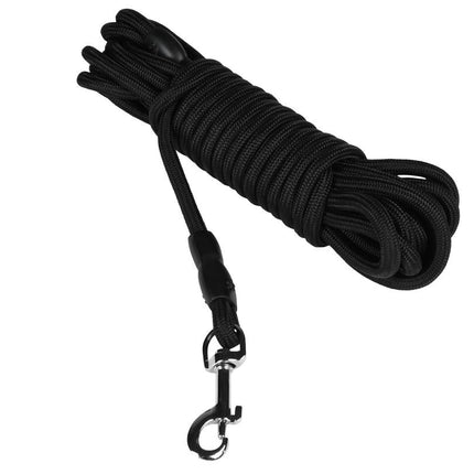 Benson Zoeklijn voor Honden - 5 Meter - Zwart - Nylon - Training