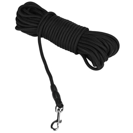 Benson Zoeklijn voor Honden - 15 Meter - Zwart - Trainingslijn