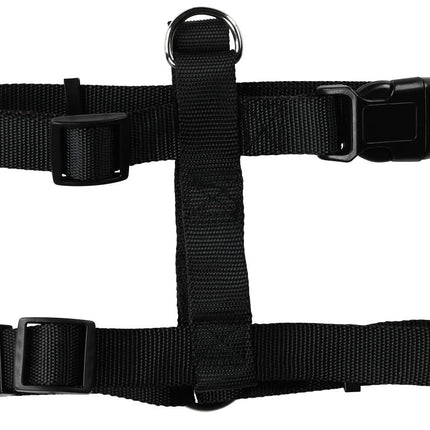 Benson Hondentuig Maat L - Verstelbaar - Zwart - Nylon