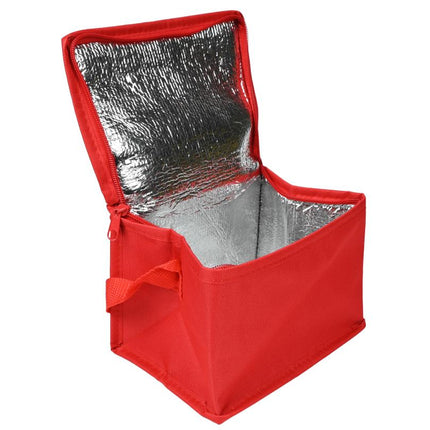 Benson Compacte Koeltas - 4 Liter - Rood - Ideaal voor Lunch & Onderweg