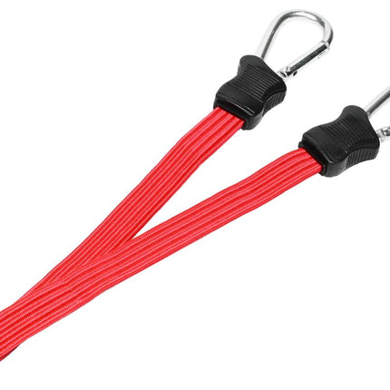 Benson Plat Spanelastiek 60 cm met Karabijnhaak - Veilig en Flexibel