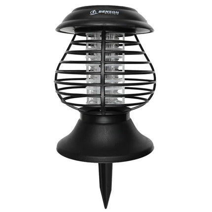 Benson Solar Muggenlamp & Insectenvanger – Blauw UV-Licht – 14x14x19.5 cm