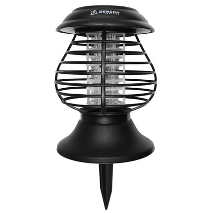 Benson Draagbare Muggenlamp op Zonne-Energie - Blauw UV-Licht - Binnen & Buiten