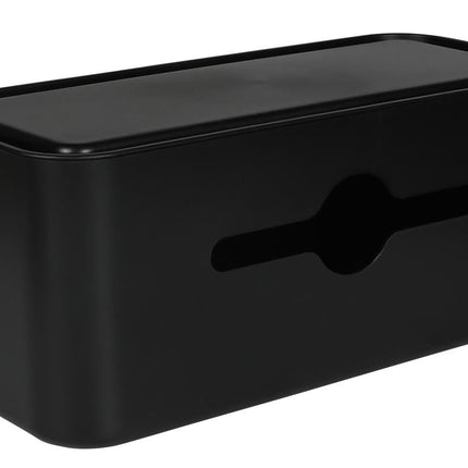 Benson Kabelmanagementbox – 31 x 13.5 x 13 cm – Zwart
