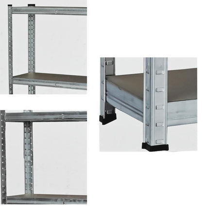 Benson Stellingkast 160 x 80 x 40 cm - 4 Legborden - 320 kg Totale Draagkracht