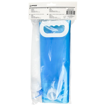 Benson Opvouwbare Waterzak - 5 Liter - Met Kraan - Compact & Draagbaar - BPA-vrij