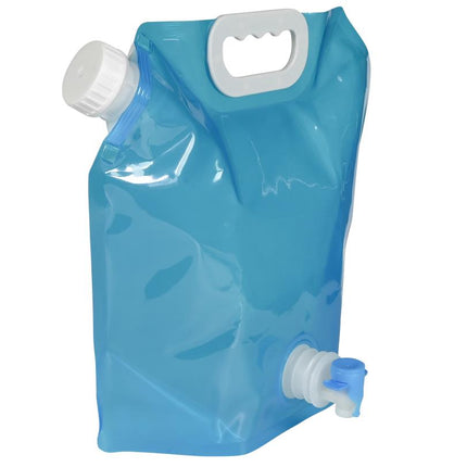 Benson Opvouwbare Waterzak - 5 Liter - Met Kraan - Compact & Draagbaar - BPA-vrij