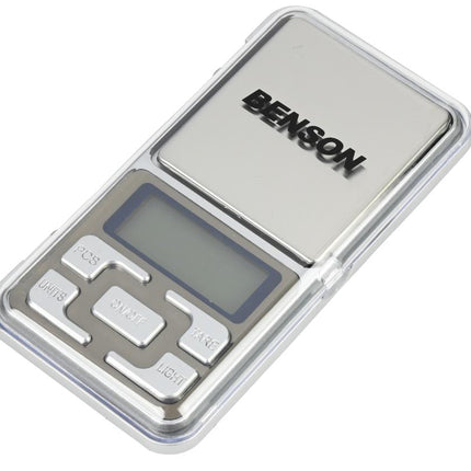 Benson Digitale Precisieweegschaal - 500 Gram - 0,01g Nauwkeurig - LCD-scherm - Tarrafunctie