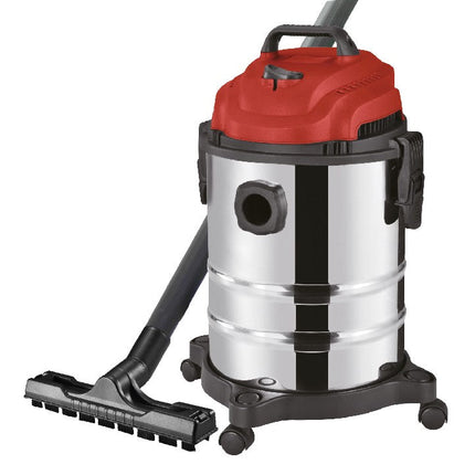 Benson Nat- en Droogzuiger - 1200W - 15 Liter - RVS met Blaasfunctie